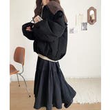 セーラー風カラーがあざとい。中綿バルーンシルエットブルゾン | Classical Elf | 詳細画像18