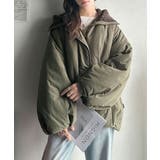 セーラー風カラーがあざとい。中綿バルーンシルエットブルゾン | Classical Elf | 詳細画像23