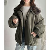 セーラー風カラーがあざとい。中綿バルーンシルエットブルゾン | Classical Elf | 詳細画像24