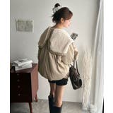 セーラー風カラーがあざとい。中綿バルーンシルエットブルゾン | Classical Elf | 詳細画像33