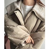 セーラー風カラーがあざとい。中綿バルーンシルエットブルゾン | Classical Elf | 詳細画像40