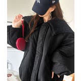 セーラー風カラーがあざとい。中綿バルーンシルエットブルゾン | Classical Elf | 詳細画像1