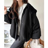 セーラー風カラーがあざとい。中綿バルーンシルエットブルゾン | Classical Elf | 詳細画像2