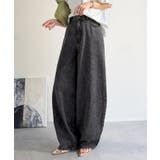 《JaVa ジャバコラボ》快適さとおしゃれの両立！バルーンデニムパンツ | Classical Elf  | 詳細画像9 