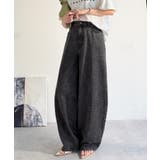 《JaVa ジャバコラボ》快適さとおしゃれの両立！バルーンデニムパンツ | Classical Elf  | 詳細画像11 