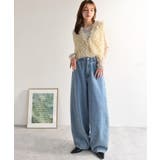 《JaVa ジャバコラボ》快適さとおしゃれの両立！バルーンデニムパンツ | Classical Elf  | 詳細画像15 