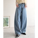 《JaVa ジャバコラボ》快適さとおしゃれの両立！バルーンデニムパンツ | Classical Elf  | 詳細画像16 