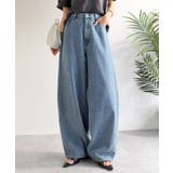 《JaVa ジャバコラボ》快適さとおしゃれの両立！バルーンデニムパンツ | Classical Elf  | 詳細画像18 