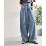 《JaVa ジャバコラボ》快適さとおしゃれの両立！バルーンデニムパンツ | Classical Elf  | 詳細画像20 