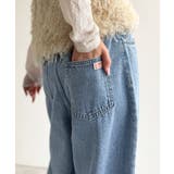 《JaVa ジャバコラボ》快適さとおしゃれの両立！バルーンデニムパンツ | Classical Elf  | 詳細画像24 