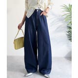 《JaVa ジャバコラボ》快適さとおしゃれの両立！バルーンデニムパンツ | Classical Elf  | 詳細画像27 