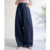 《JaVa ジャバコラボ》快適さとおしゃれの両立！バルーンデニムパンツ | Classical Elf  | 詳細画像30 