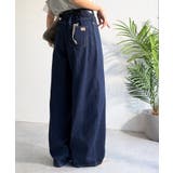 《JaVa ジャバコラボ》快適さとおしゃれの両立！バルーンデニムパンツ | Classical Elf  | 詳細画像33 