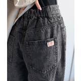 《JaVa ジャバコラボ》快適さとおしゃれの両立！バルーンデニムパンツ | Classical Elf  | 詳細画像37 