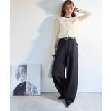 《JaVaジャバコラボ》 立体感でシルエット補正。ウエストゴムで履きやすい綿10… | Classical Elf  | 詳細画像10 