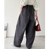 《JaVaジャバコラボ》365日、着回し無限!ウエストドロスト付きコクーンデニム… | Classical Elf | 詳細画像11