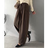 ブラウン | ゆるいだけじゃ、つまらない。裏毛変形かぶせポケットイージーパンツ | Classical Elf