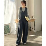 《JaVaジャバコラボ》上品カットジョーゼットで大人のリラックス感♪Uネックオー… | Classical Elf  | 詳細画像21 