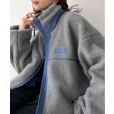 ブルー×グレー | 《JaVaジャバコラボ》1枚で2倍かわいい。気分に合わせて着こなす。ほっこり暖か… | Classical Elf