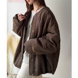 《JaVaジャバコラボ》さっとラフに羽織る、ワードローブの必需品!ノーカラー軽量… | Classical Elf | 詳細画像25