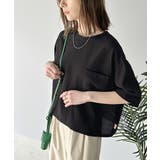 ブラック | 《JaVa ジャバコラボ》ワンランクアップ。シアータンブラー5分袖Tee | Classical Elf