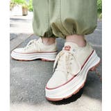 ベージュ | 《JaVaジャバ 別注》Campus Style 厚底スニーカー | Classical Elf