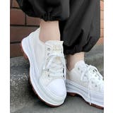 ホワイト | 《JaVaジャバ 別注》Campus Style 厚底スニーカー | Classical Elf