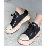 ブラック | 《JaVaジャバ 別注》Campus Style 厚底スニーカー | Classical Elf