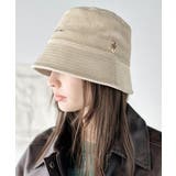 1点投入でこなれ見え。スタッズロゴ コーデュロイバケットハット | Classical Elf | 詳細画像1