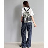 《JaVa ジャバコラボ》毎日の相棒バッグ！メッシュ使い巾着２WAYリュック | Classical Elf  | 詳細画像7 