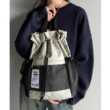 《JaVa ジャバコラボ》毎日の相棒バッグ！メッシュ使い巾着２WAYリュック | Classical Elf  | 詳細画像17 