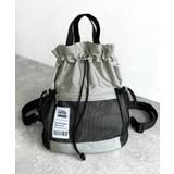 《JaVa ジャバコラボ》毎日の相棒バッグ！メッシュ使い巾着２WAYリュック | Classical Elf  | 詳細画像21 