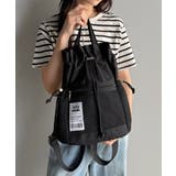 《JaVa ジャバコラボ》毎日の相棒バッグ！メッシュ使い巾着２WAYリュック | Classical Elf  | 詳細画像1 