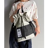 《JaVa ジャバコラボ》毎日の相棒バッグ！メッシュ使い巾着２WAYリュック | Classical Elf  | 詳細画像5 