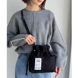 ブラック | 秋冬のマストハブ！2WAYミニ巾着コーデュロイショルダーバッグ | Classical Elf 