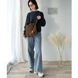 オリジナルロゴ入りクリアボタンがきらりと映える♪スウェードライク2wayショルダ… | Classical Elf  | 詳細画像9