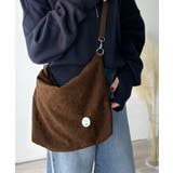 オリジナルロゴ入りクリアボタンがきらりと映える♪スウェードライク2wayショルダ… | Classical Elf  | 詳細画像12