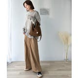 オリジナルロゴ入りクリアボタンがきらりと映える♪スウェードライク2wayショルダ… | Classical Elf  | 詳細画像13