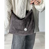 オリジナルロゴ入りクリアボタンがきらりと映える♪スウェードライク2wayショルダ… | Classical Elf  | 詳細画像4