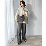 オリジナルロゴ入りクリアボタンがきらりと映える♪スウェードライク2wayショルダ… | Classical Elf  | 詳細画像5