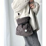 オリジナルロゴ入りクリアボタンがきらりと映える♪スウェードライク2wayショルダ… | Classical Elf  | 詳細画像7