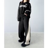 ゆるっと穿きこなす。サイド切り替え裏使いスウェットパンツ | Classical Elf  | 詳細画像10 