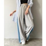 ゆるっと穿きこなす。サイド切り替え裏使いスウェットパンツ | Classical Elf  | 詳細画像32 