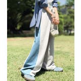 ゆるっと穿きこなす。サイド切り替え裏使いスウェットパンツ | Classical Elf  | 詳細画像1 