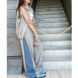 《JaVaジャバ コラボ》ゆるっと穿きこなす。サイド切り替え裏使いスウェットパン… | Classical Elf  | 詳細画像66 