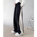 ゆるっと穿きこなす。サイド切り替え裏使いスウェットパンツ | Classical Elf  | 詳細画像5 