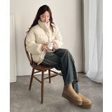 《JaVaジャバコラボ》トレンド感も暖かさも叶える。ショート丈スタンドネック中綿… | Classical Elf  | 詳細画像7 