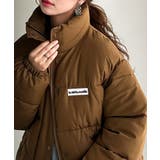 キャメル | 《JaVaジャバコラボ》トレンド感も暖かさも叶える。ショート丈スタンドネック中綿… | Classical Elf 