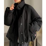 衿2WAYで旬映え。衿取り外し可能エッグライン中綿ブルゾン | Classical Elf  | 詳細画像11 