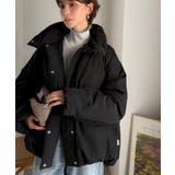 衿2WAYで旬映え。衿取り外し可能エッグライン中綿ブルゾン | Classical Elf  | 詳細画像18 